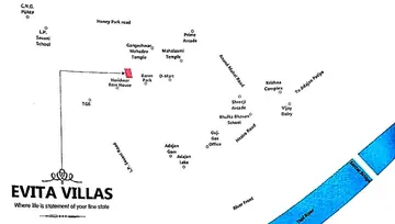 Location of Evita Villas - Image 174477