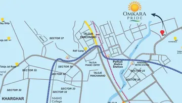 Location of Omkara Pride - Image 98434