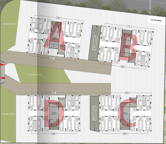 Master Plan of Keith Kiran Classic Towers 1 in Dabholi, Surat - Image 175252