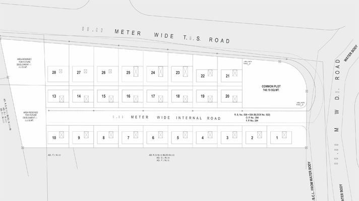 Master Plan of Bhagyalaxshmi Auram Villa in Gotri, Vadodara - Image 97936