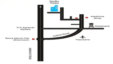 Location of Shree Balaji Radha Vatika - Image 167150