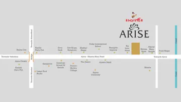 Location of Kanha Arise - Image 102841