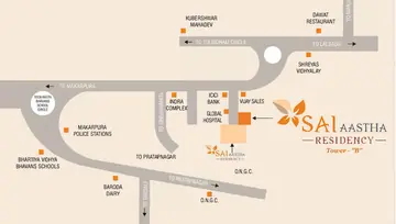 Location of Shree Sai Aastha Residency - Image 101908