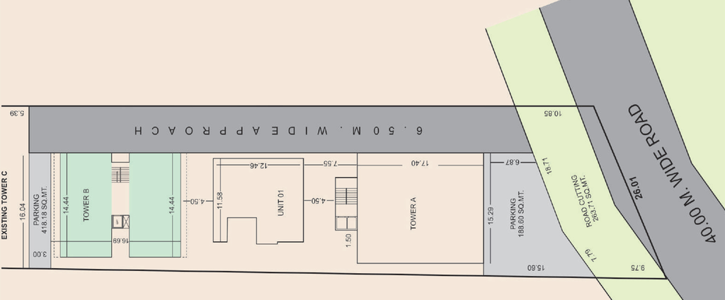 Master Plan of Shree Sai Aastha Residency in Manjalpur, Vadodara - Image 101910