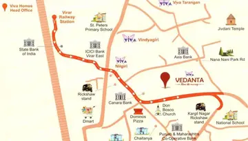 Location of Viva Vedanta - Image 17701
