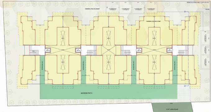 Master Plan of Shree Nexa Avenue in Dashrath, Vadodara - Image 98486
