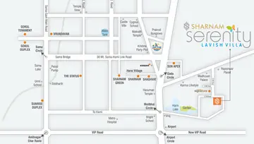 Location of Shree Sharnam Serenity - Image 124638
