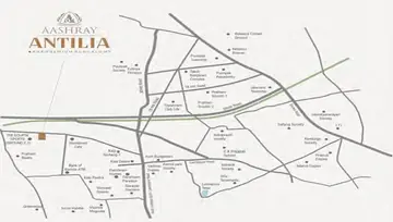 Location of Shiv Aashray Antilia - Image 98496