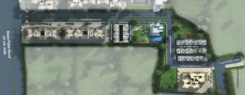 Master Plan of Pyramid City 6 in Besa, Nagpur - Image 166568