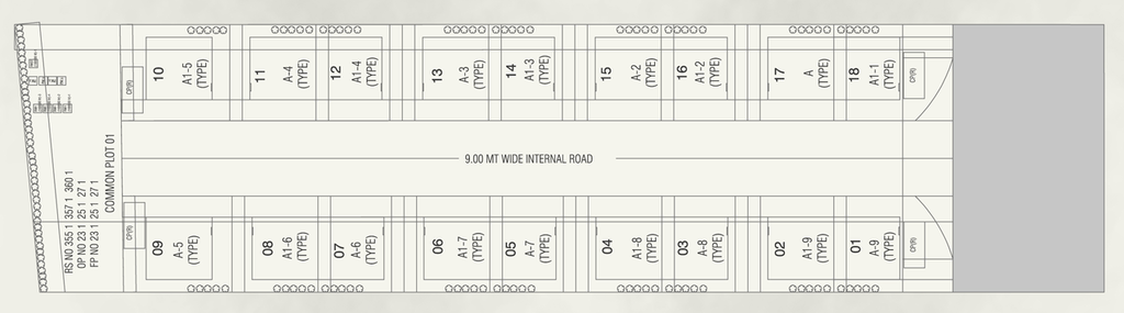 Master Plan of Maruti Nilkanth Green Bunglows in Chhani, Vadodara - Image 98018