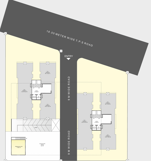 Master Plan of Maruti Sanskruti Sky in Chhani, Vadodara - Image 98025