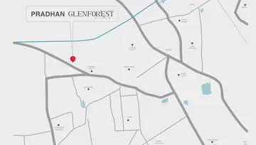 Location of Pradhan Glenforest - Image 98685