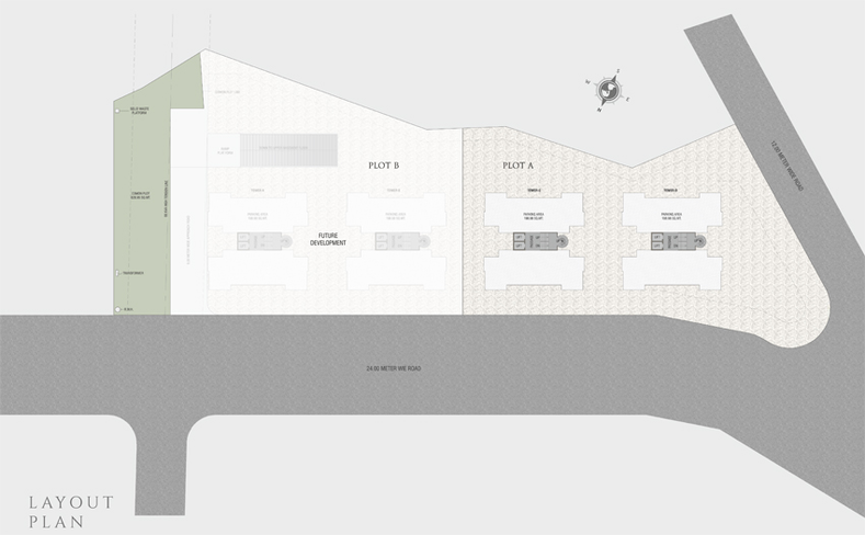 Master Plan of Pradhan Glenforest in Gotri, Vadodara - Image 98687