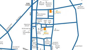 Location of Sarva Vatika 121 - Image 98721