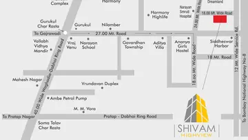 Location of Shree Shivam Highview - Image 104070