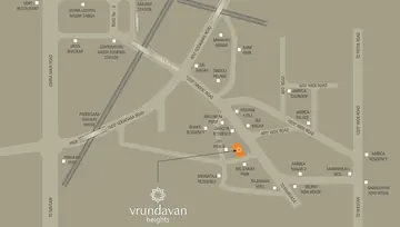 Location of Aditya Vrundavan Heights - Image 181418