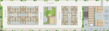 Master Plan of Aditya Vrundavan Heights in Dindoli, Surat - Image 181420