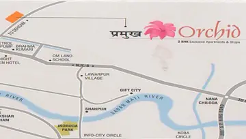 Location of PSY Pramukh Orchid - Image 98173