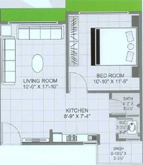 1 BHK Flat in Kevin Amrut Kunj in Mota Varachha, Surat - Image 818698