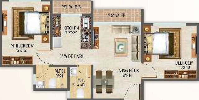 1 BHK Flat in Premier Elegance in Naigaon East, Palghar - Image 435437