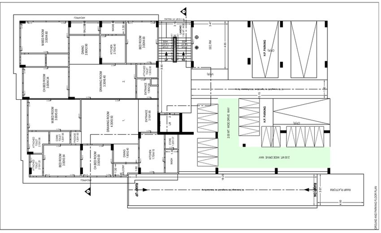 Master Plan of Nishtha Devsiddhi Greens in Navrangpura, Ahmedabad - Image 98205
