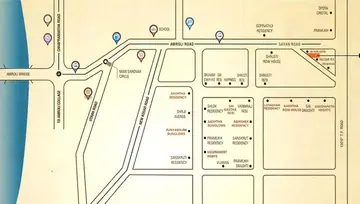 Location of Arya Manki Residency - Image 175657
