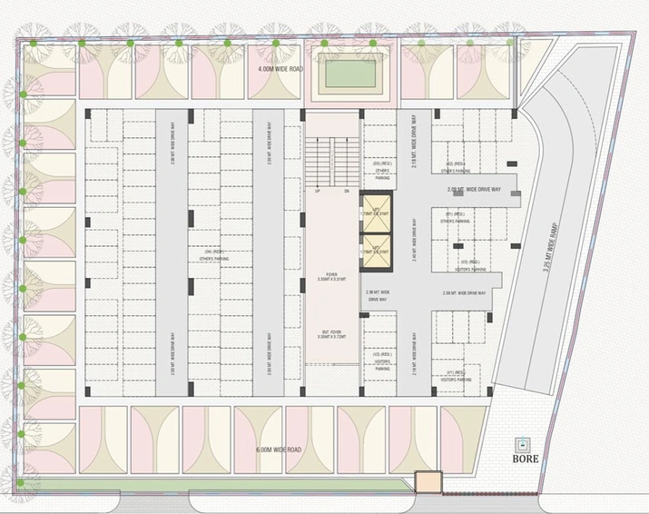 Master Plan of Ramshakti Shivam Elegance in Naranpura, Ahmedabad - Image 98221