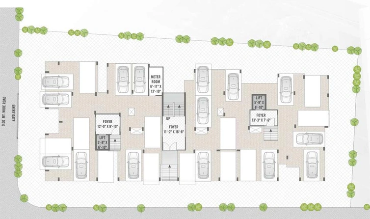 Master Plan of Shyam Parijaat 2 in Narolgam, Ahmedabad - Image 98239