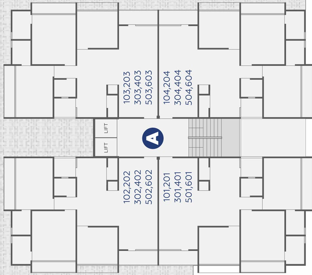 Floor Plan of Sai Global Lifestyle in Nana Chiloda, Ahmedabad - Image 98246