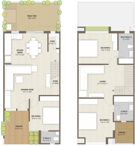 3 BHK House/Villa in Riddhi Yash Icon in Raysan, Gandhinagar - Image 679942