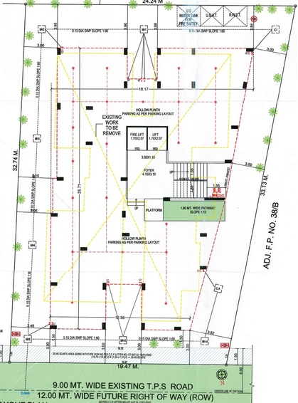 Master Plan of RNR Ashesh Park in Thaltej, Ahmedabad - Image 99284