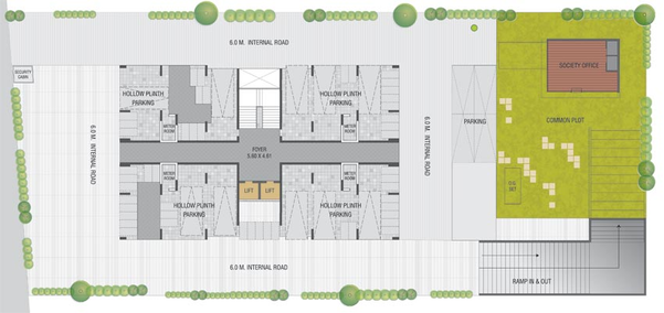 Master Plan of Atharva Skyz in Chandkheda, Ahmedabad - Image 99173