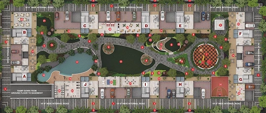Master Plan of Triyom Abode in Vesu, Surat - Image 180430