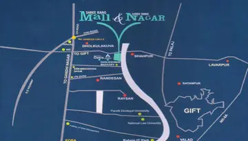 Location of Shree Rang Nagar & Mall - Image 98783