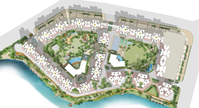 Master Plan of Sunteck Maxx World in Naigaon East, Palghar - Image 17767