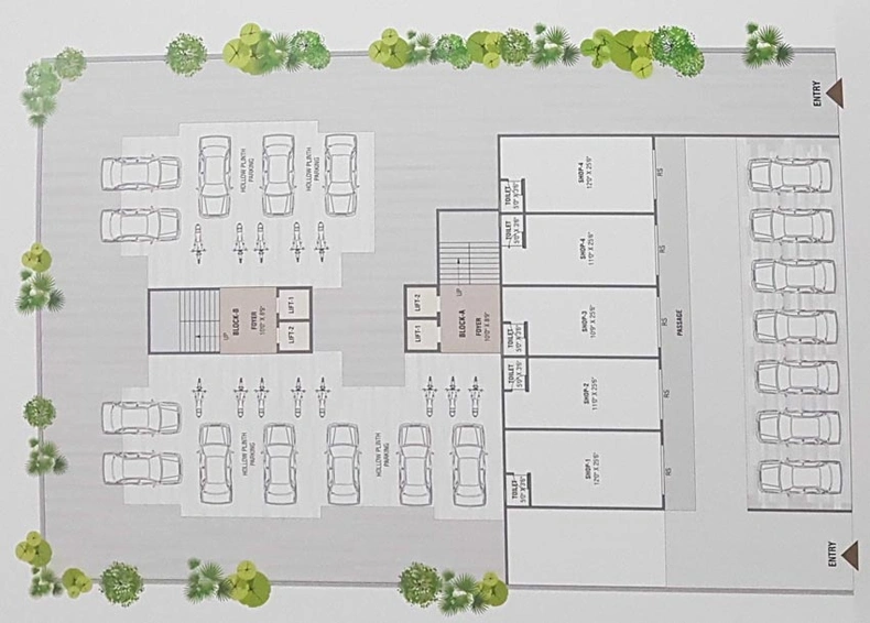 Master Plan of Jaydee Suraj 48 in Vavol, Gandhinagar - Image 98524