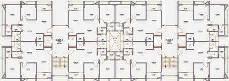 Floor Plan of Jaydee Shree Hari 142 in Vavol, Gandhinagar - Image 98793