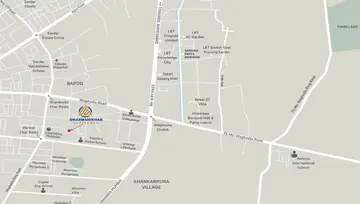 Location of Dhanraj Dharm Shikhar Residency - Image 104076