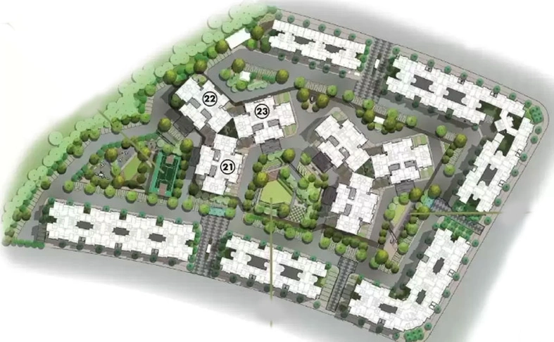 Master Plan of Evershine Amavi 303 in Virar West, Palghar - Image 17847