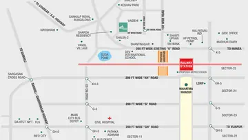 Location of Ananta Anasya Greenz - Image 98551