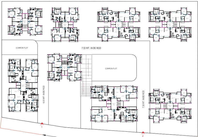 Master Plan of Jaydee Jannat in Vavol, Gandhinagar - Image 98567