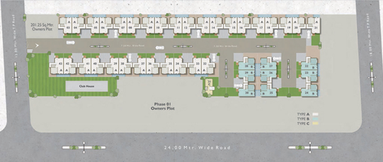 Master Plan of Vraj Vihar in Kapurai, Vadodara - Image 103061