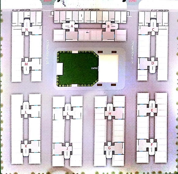Master Plan of Shree Sumukh Residency in Dindoli, Surat - Image 180754