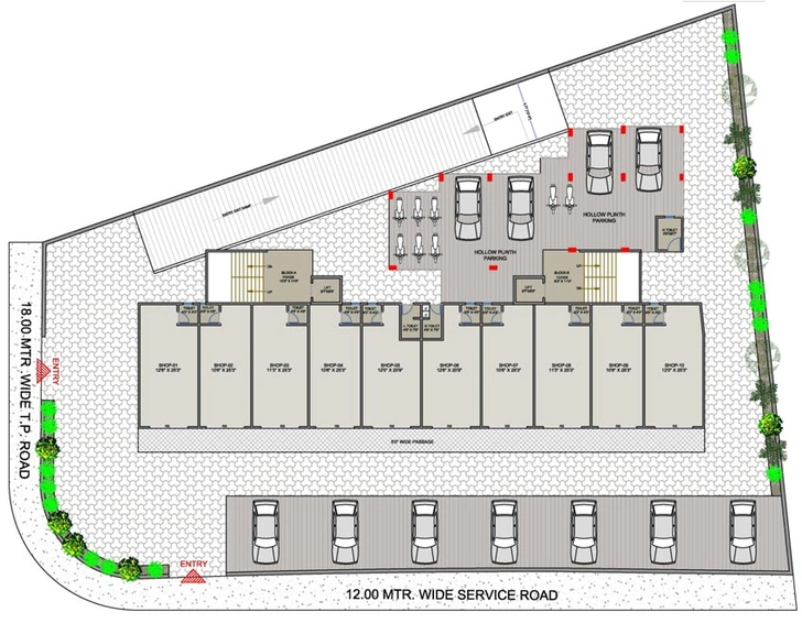 Master Plan of Keshar 222 in Randheja, Gandhinagar - Image 98817