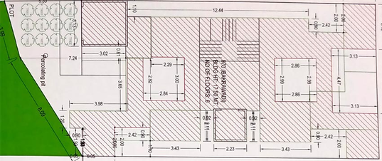 Master Plan of Shreenathji Ambica Residency in Dabhoi Road, Vadodara - Image 182484