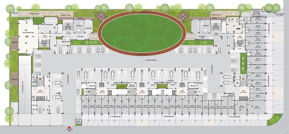 Master Plan of Vihaan Nirvana in Sargasan, Gandhinagar - Image 98606