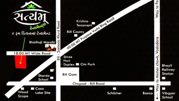 Location of Satyam Tenements - Image 194020