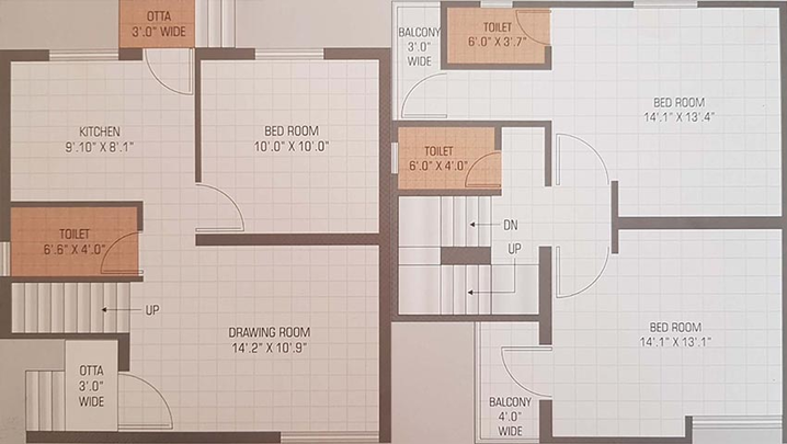 3 BHK House/Villa in Maruti Nandan in Karadiya, Vadodara - Image 821558