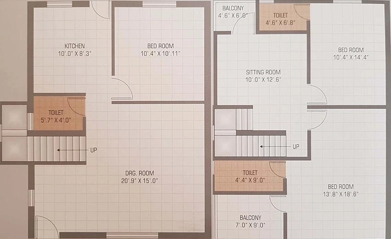 3 BHK House/Villa in Maruti Nandan in Karadiya, Vadodara - Image 821556
