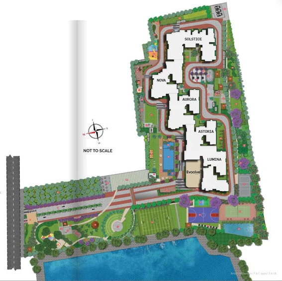 Master Plan of Concorde Antares in Vidyaranyapura, Bangalore - Image 98823